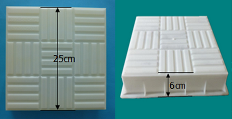 彩磚塑料模具